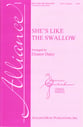 She's Like the Swallow SSAA choral sheet music cover